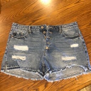 KanCan Blue Jean Shorts - Size XL - Worn Once